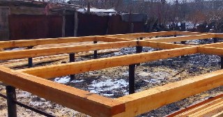 Пол на винтовых сваях Ноябрьск цена от 15678 руб.
