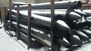 Винтовые сваи диаметром 73 мм Ноябрьске цена от 1359 руб.